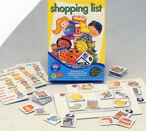 LL082 Shopping List Game