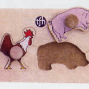 PS050 Farm Animal Sorting Puzzle Board